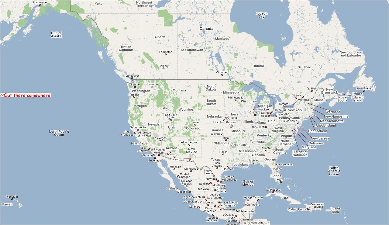 Composite Google Map